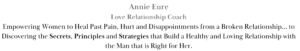 Introduction to my Website annie eure
