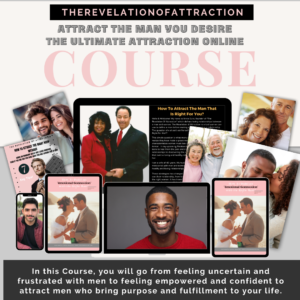Course Ad on how to attract the man that is right for you